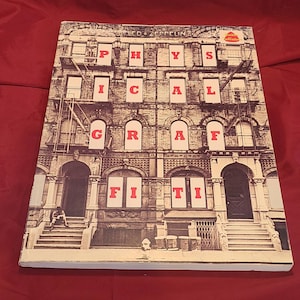 1995 Led Zeppelin Physical Graffiti Guitar Tab Book