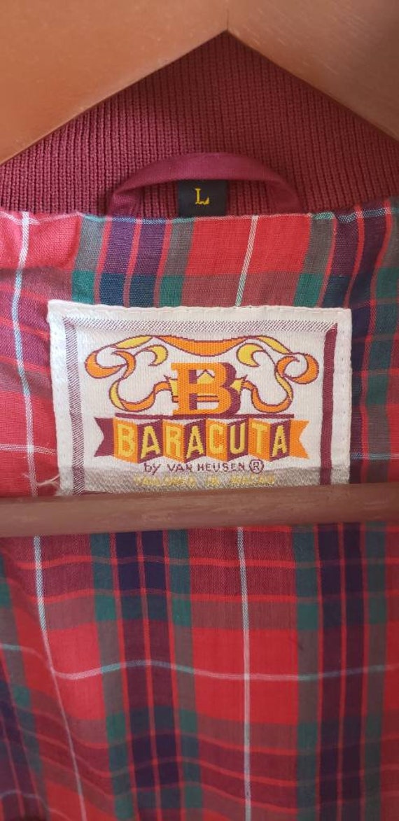 Boys Vintage Baracuta Red Jacket Gem