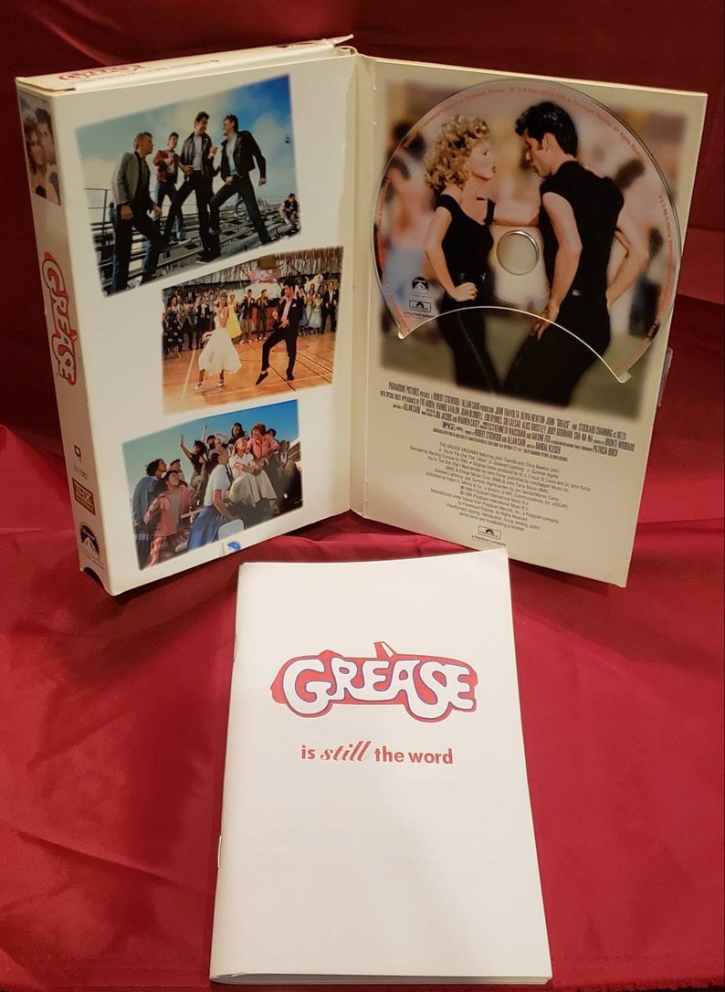 20th Anniversary Grease VHS With CD and Script Etsy