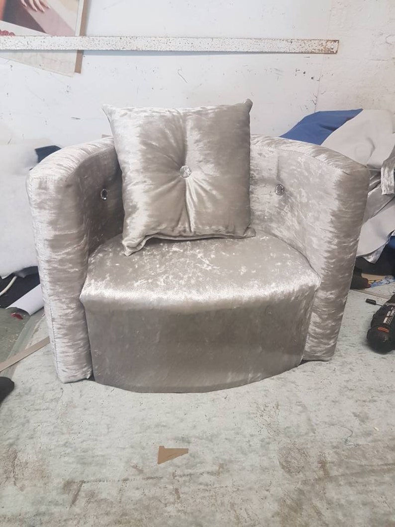 Kids Cuddle Chair With Diamonds