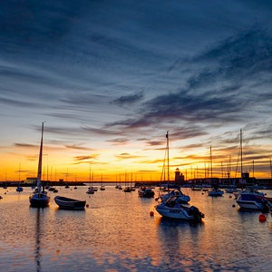 Howth Harbour Sonnenuntergang - digitaler Download