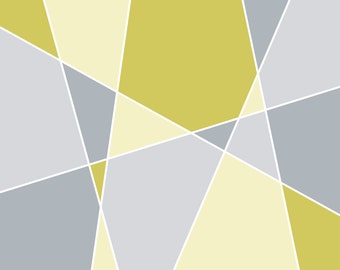 geometric multi colour wallpaper