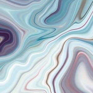 May include: Abstract background with swirling blue, purple, and white marble-like patterns.