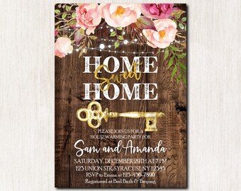 New home invitation | Etsy