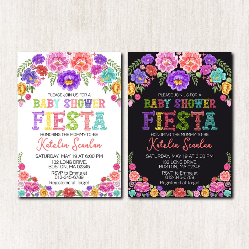 Mexican Baby Shower Invitation Mexican Shower Invitation | Etsy