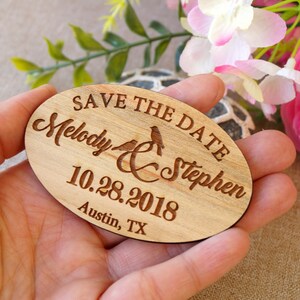 Save the date magnet, save the date, wedding save the dates, wooden save the date magnets, rustic save the dates, set of 25 pc