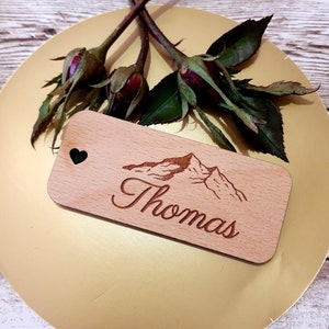 Wooden wedding place cards, wedding place tags, wedding place settings