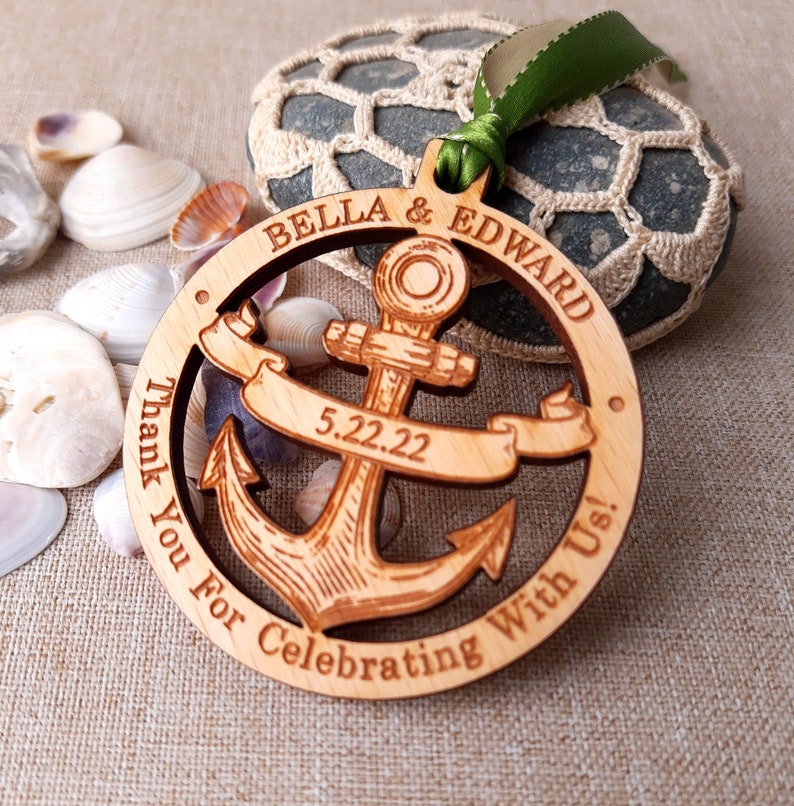 Personalized Anchor Wedding Favor Ornaments Party Favors Gifts for Personalized Anchor Wedding Favor Ornaments Party Favors Gifts for