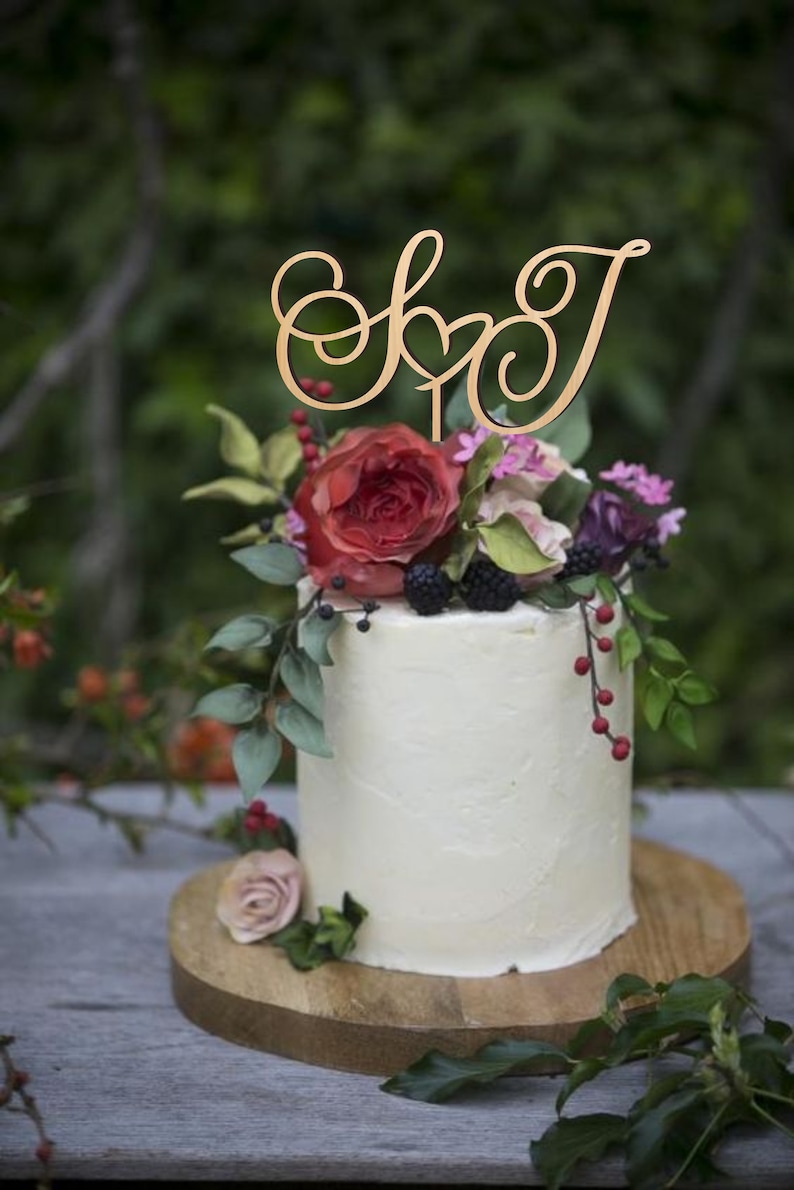 Cake Topper Matrimonio Personalizzato Con Nomi Della Coppia E Albero Della Vita, Ideale Come Scritta Decorativa Per Torta Nuziale, Prima Promessa O Anniversario – Made In Italy - Foto 5