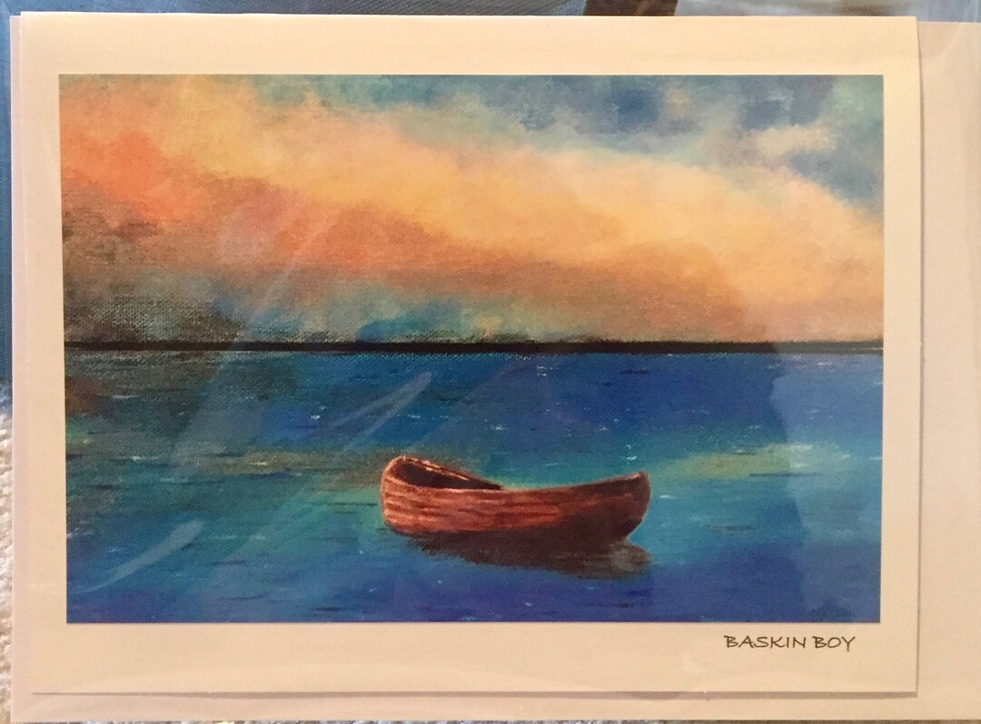 Hand Made Greeting Cards Frameable Art Cards Adrift Etsy