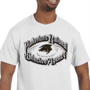 Pinkerton's National Detective Agency T-Shirt *Pick your size* Wild West