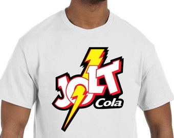 Jolt Cola T-shirt NIEUW *Kies je maat* 80's frisdrank
