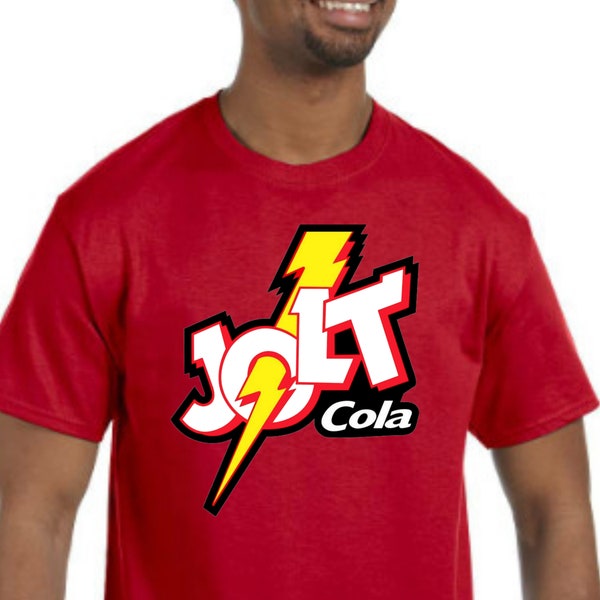 Jolt Cola T-Shirt NEW *Pick your color & size* 80's soda