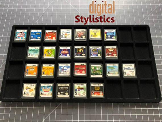 Nintendo Ds 3ds Display Tray Case Inserts Holds 32 Games Etsy Singapore