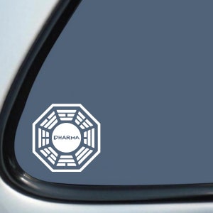 Dharma Initiative Vinyl Decal Sticker 5 yr warranty Shipped with tracking! Lost
