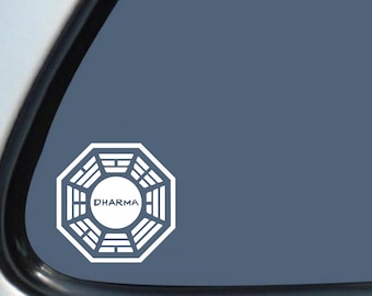 Dharma Initiative Vinyl Decal Sticker 5 yr warranty Shipped with tracking! Lost
