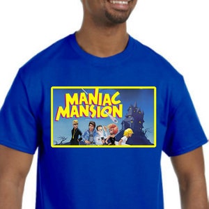 Maniac Mansion T-Shirt NEW *Pick your color & size* - (NES Nintendo game)
