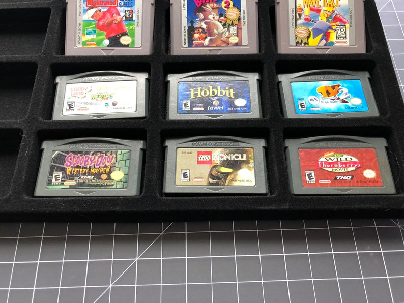Nintendo Gameboy / GBA Advance Display Tray (case Inserts) (holds 20 ...