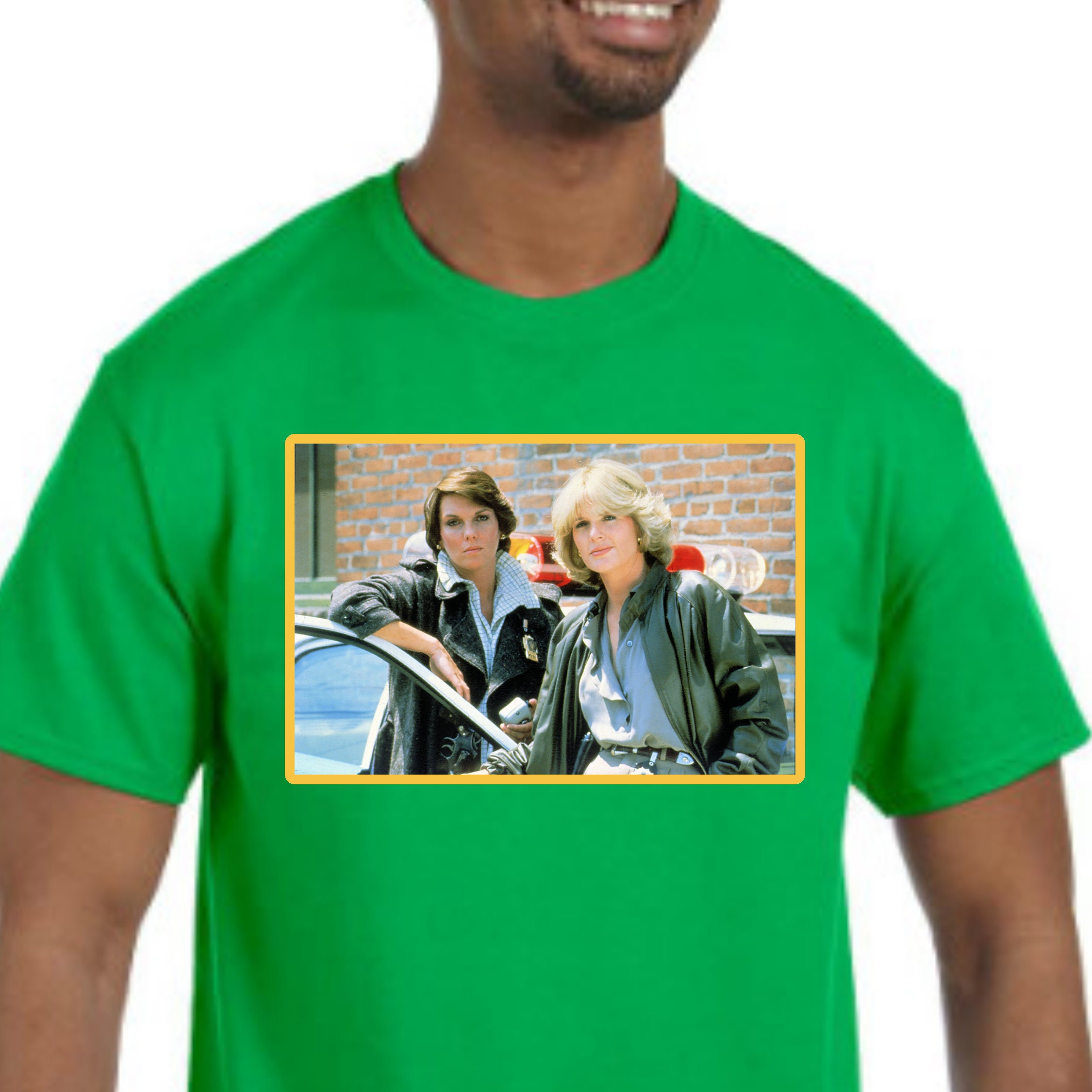 Cagney en Lacey T Shirt NIEUW NWT Kies uw kleur maat 80 s TV