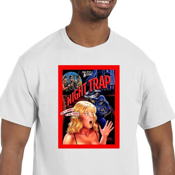 Night Trap T-Shirt NEW *Pick your color & size* video game