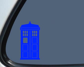 TARDIS Vinyl Decal Sticker NEW Shipped with tracking! Doctor Who