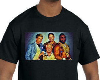 The A Team T-Shirt NEW *Pick your color & size* 80's