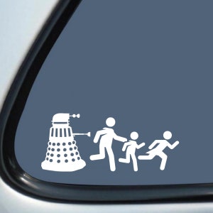 Doctor Who Dalek Family Vinyl Decal Sticker 5 yearr warranty! Shipped with tracking!