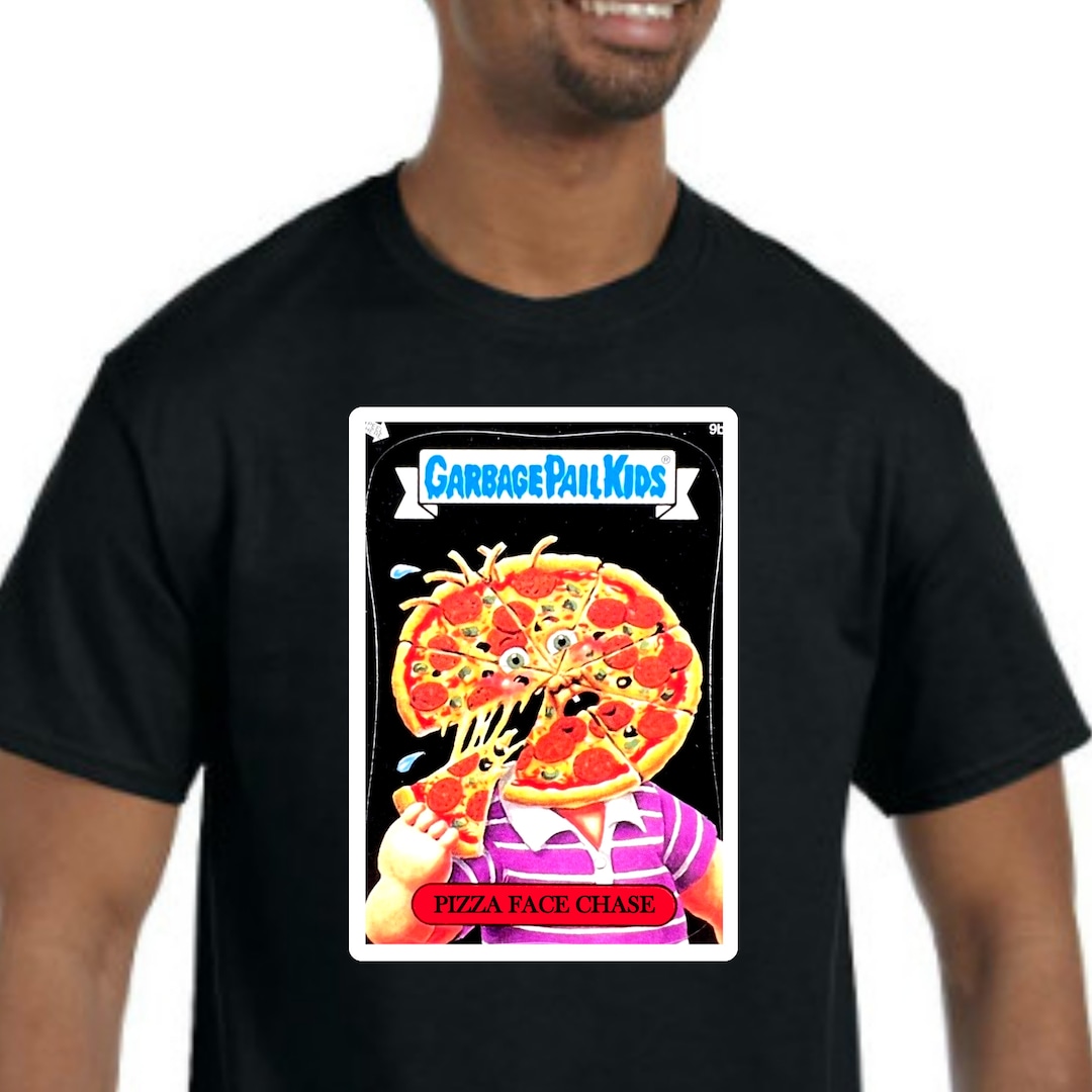 Garbage Pail Kids Pizza Face Chase Tshirt NEW pick Your Color & Size