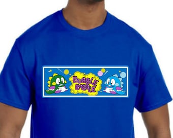 Bubble Bobble T-Shirt NEW *Pick your color & size* retro video game