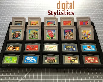 Nintendo Gameboy / GBA Advance Display Tray (Case Inserts) (Holds 20 Games) NEW