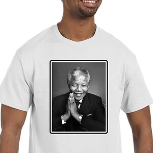 Nelson Mandela South African President Civil Rights RIP Quote T Shirt