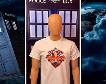 Classic Doctor Who T-Shirt NEW *Pick your color & size* vintage 4th Baker