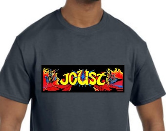 Joust T-Shirt NEW *Pick your color & size* retro video arcade game