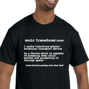 Sonic Transducer T-Shirt NEW Rocky Horror Picture Show RHPS Frankenfurter