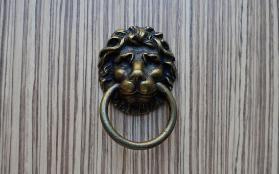 Set Of 2 Art Nouveau Escutcheons And Handles For Drawers Ornate