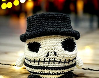 Crochet Skeleton Boy Pattern: Halloween Amigurumi (PDF Pattern)