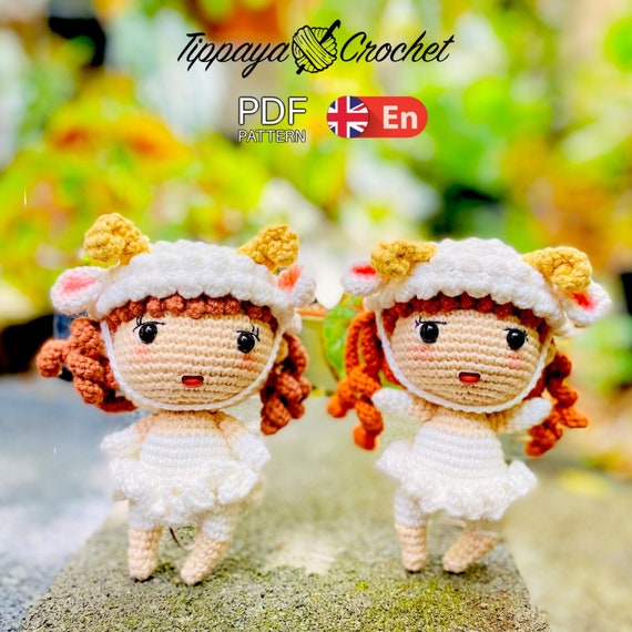 Crochet Pattern of Aries Amigurumi Pattern Crochet Zodiac Etsy