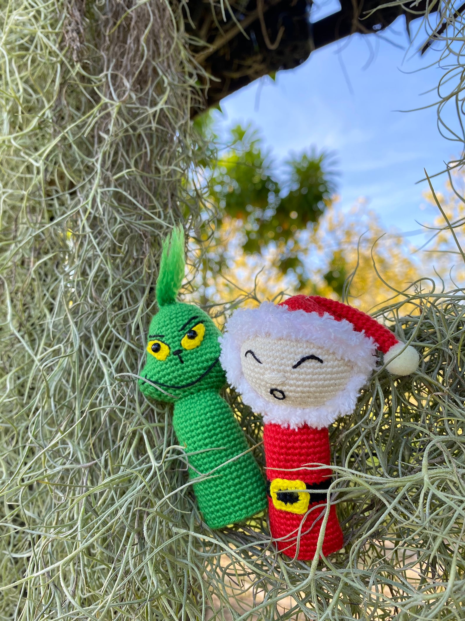 Crochet Pattern of Christmas Finger Puppets - Etsy