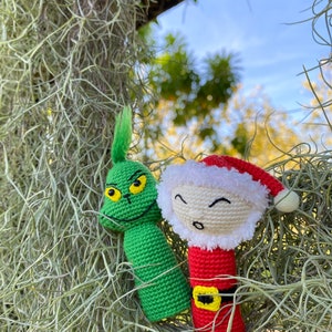 Crochet Pattern of Christmas Finger Puppets - Etsy