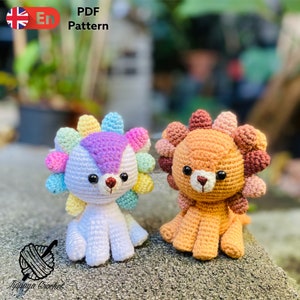 Crochet pattern of Leo - amigurumi pattern - crochet horoscope pattern