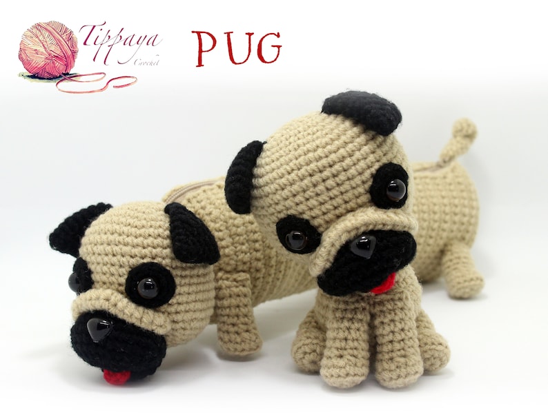 Crochet pattern of dogs bundle pack, Crochet pattern, amigurumi pattern, amigurumi animal, amigurumi dachshund, amigurumi shiba, amigurumi image 10