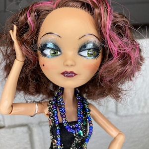 Aangepaste modepop opnieuw schilderen (Monster High, EAH, Barbie, Bratz, enz.)