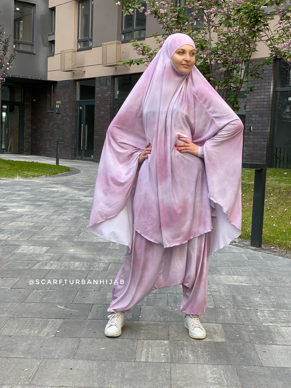Ethnic Clothing Women Muslim Sets Matching Outfits Modest Tracksuits Long  Khimar Niqab Harem Pants Prayer Garments Islam Full Cover Head From  Neiyiyi, $36.64 | DHgate.Com