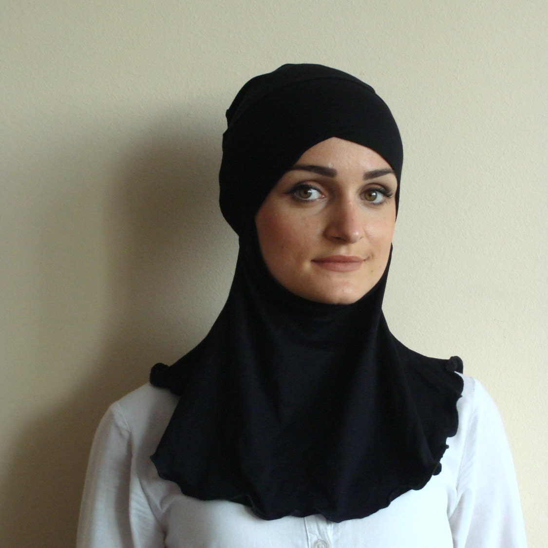 Women Turban Non-Slip Hijab Undercap, Tie Back Hijab Cap, Stretchy  Comfortable Head Covering Jilbab Abaya Scarf