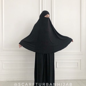 Long Transformer Hijab Black Niqab Transformer Traditional - Etsy