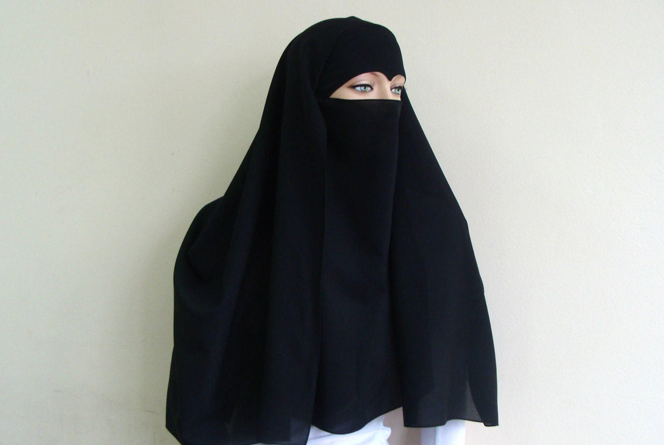 Niqab - Nikab (1 Laag) - voor al uw