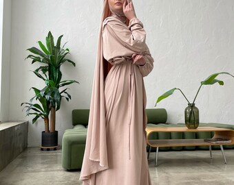 limited edition jersey maxi dress with attached hijab reviews maxi dress and hijab Limited edition Jersey maxi dress with attached Hijab