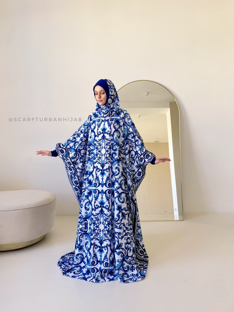 Ece Kaftan Abaya Blue