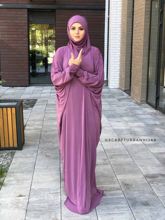 Purple hijab best sale dress