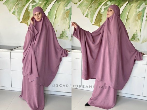 Pink jilbab sale